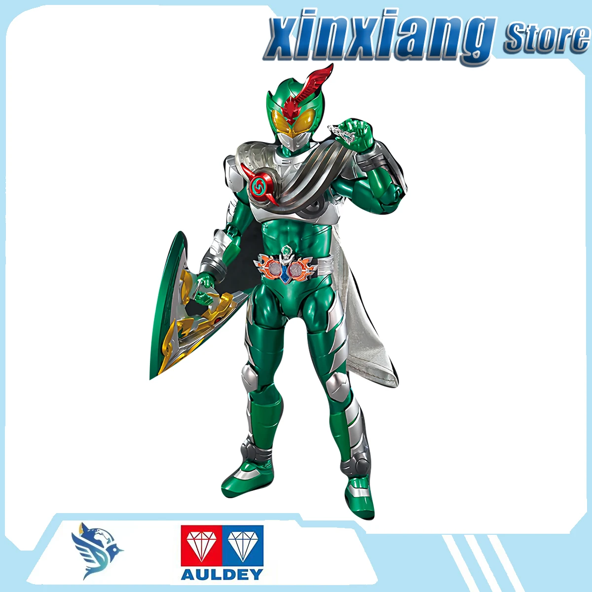 

AULDEY Transforming Robot Armor Hero Tongdaxiu Super Movable Finished Collection Model Doll Figure Cartoon Characters In Anime