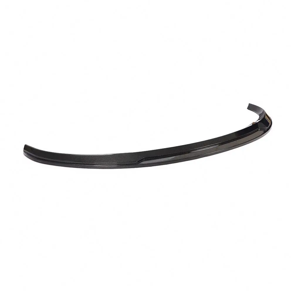 Carbon Fiber Front Face Lip Spoiler For Tesla Model Y 5YJY Sport Utility 4-Door 2019-2021