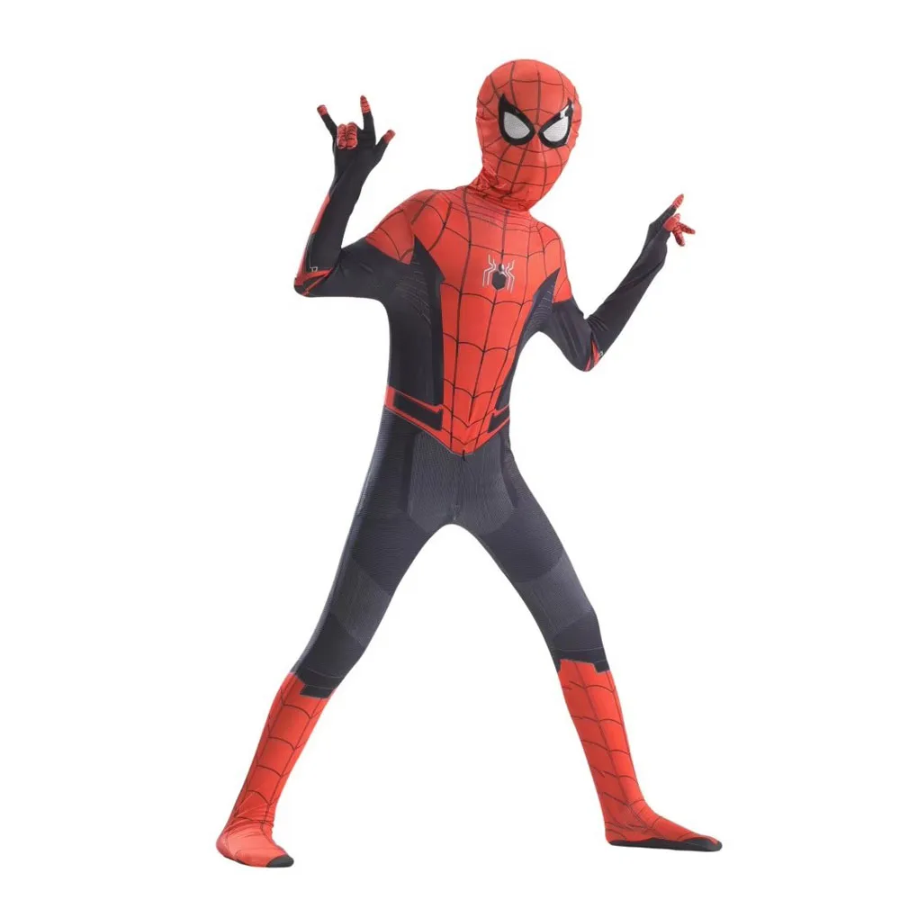 Full Body Zentai Suit Halloween Cosplay for Spider Fans, Printed Bodysuit Superhero Costume for Christmas & Holiday Party - view 4