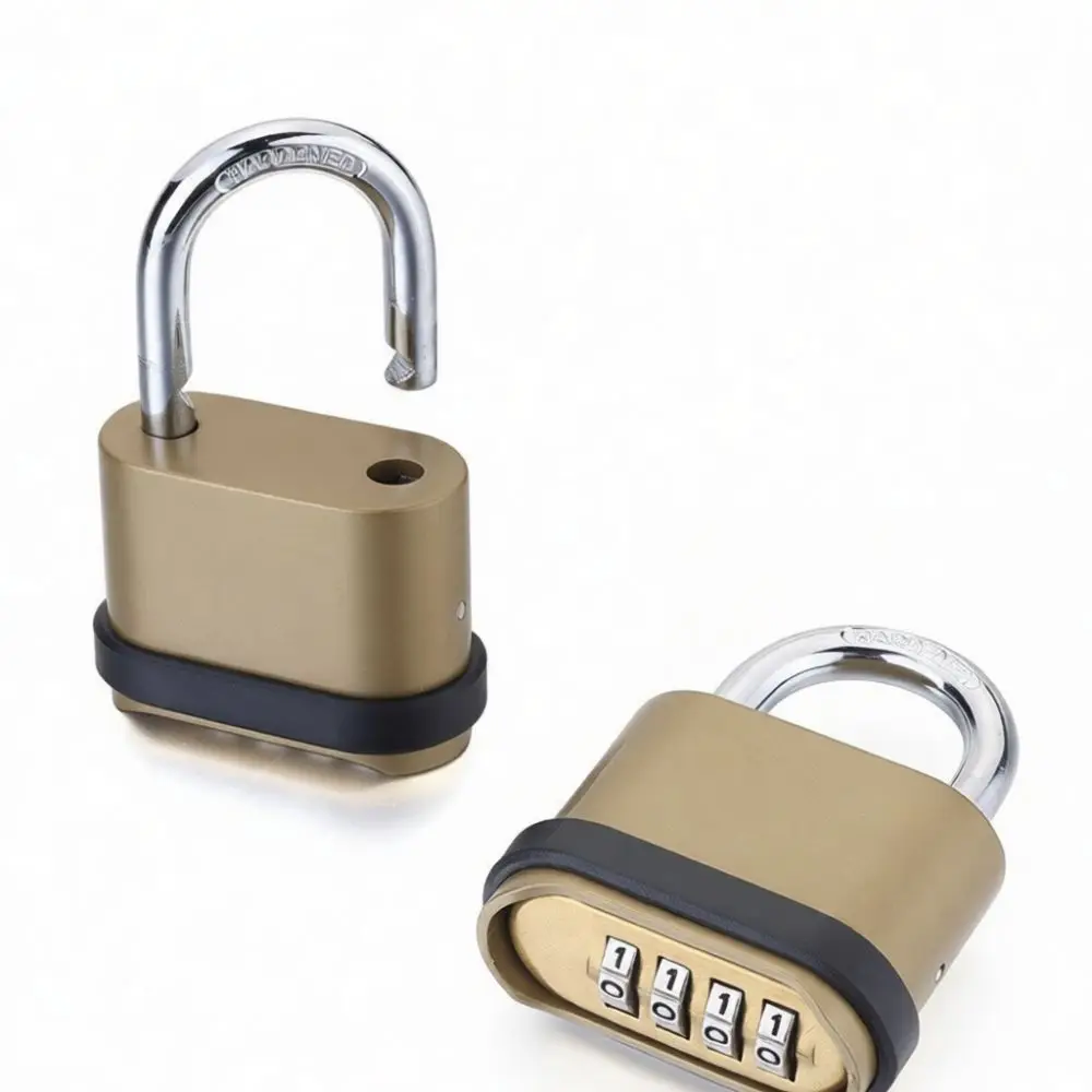 Mechanical Digital Combination Padlock Heavy Duty Security Lock For Outdoor Warehouse Backyard Fence Logistics Vehicle Hardware