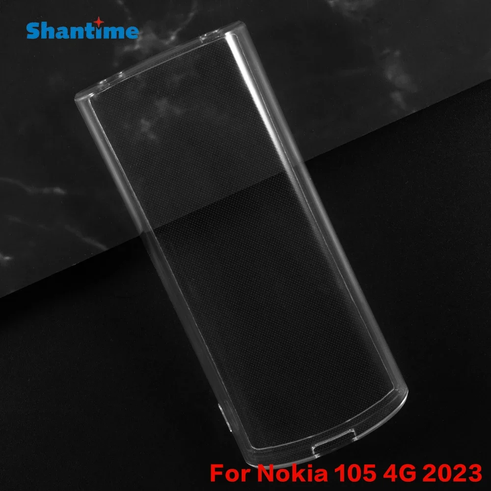 For Nokia 105 4G 2023 Gel Pudding Silicone Phone Protective Back Shell For Nokia 106 4G 2023 Soft TPU Case