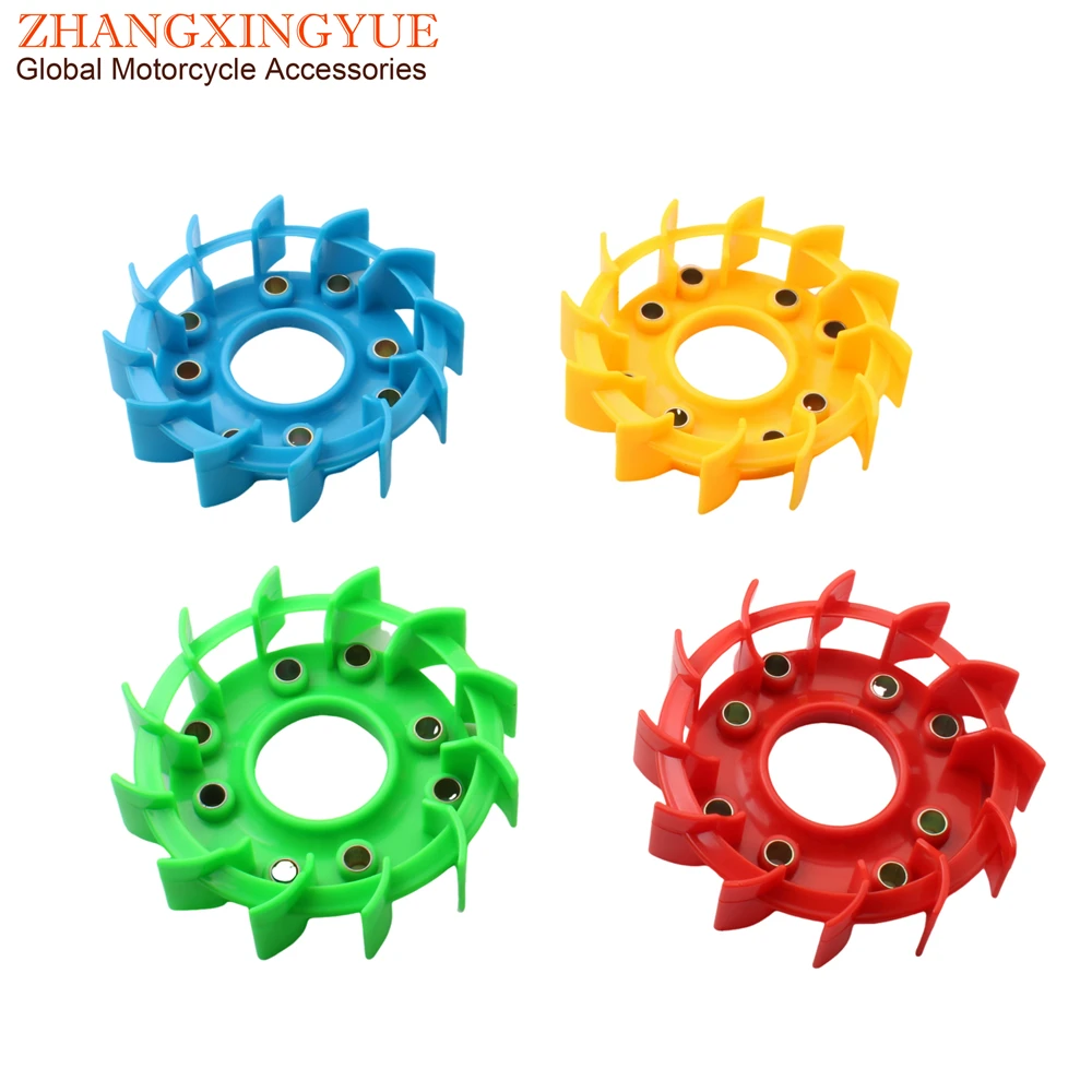 Scooter Moped Performance Turbo Cooling Fan For Kymco Agility 50 DJ S Super 8 Vitality 50cc 4T Engine Parts