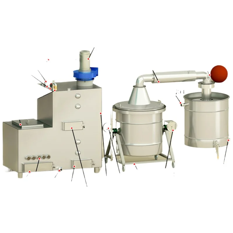 LMM Stainless Steel Large-scale Liquor Brewing Equipment Commercial Shochu Multi-stage Backburning Boiler