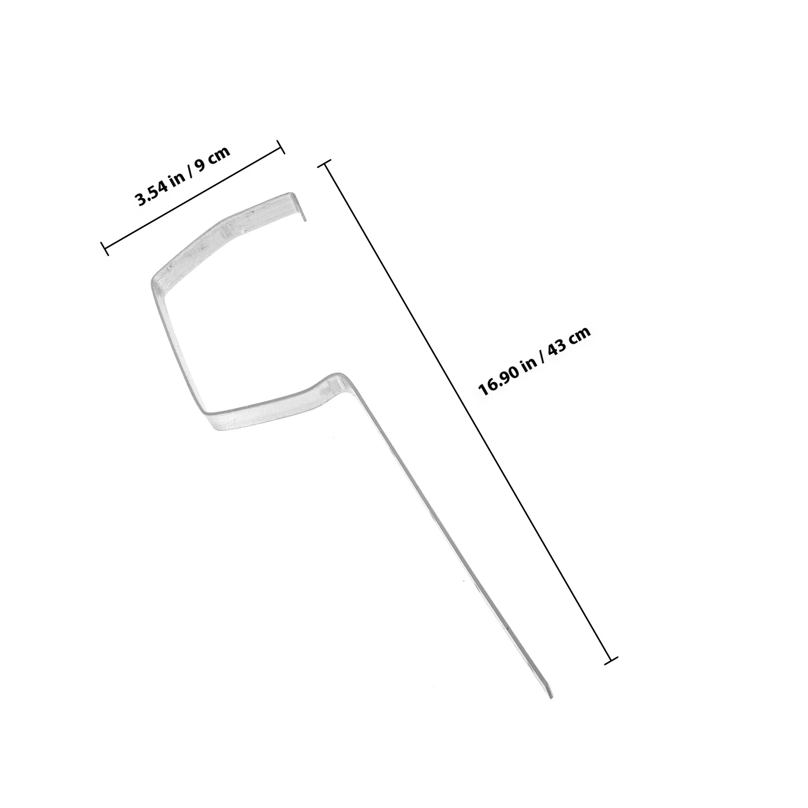 2pcs Heavy Duty Rain Rack Sturdy Iron Drainage Bracket Rust Resistant Roof Holder for Downspout Support Gutter Accessories Iron