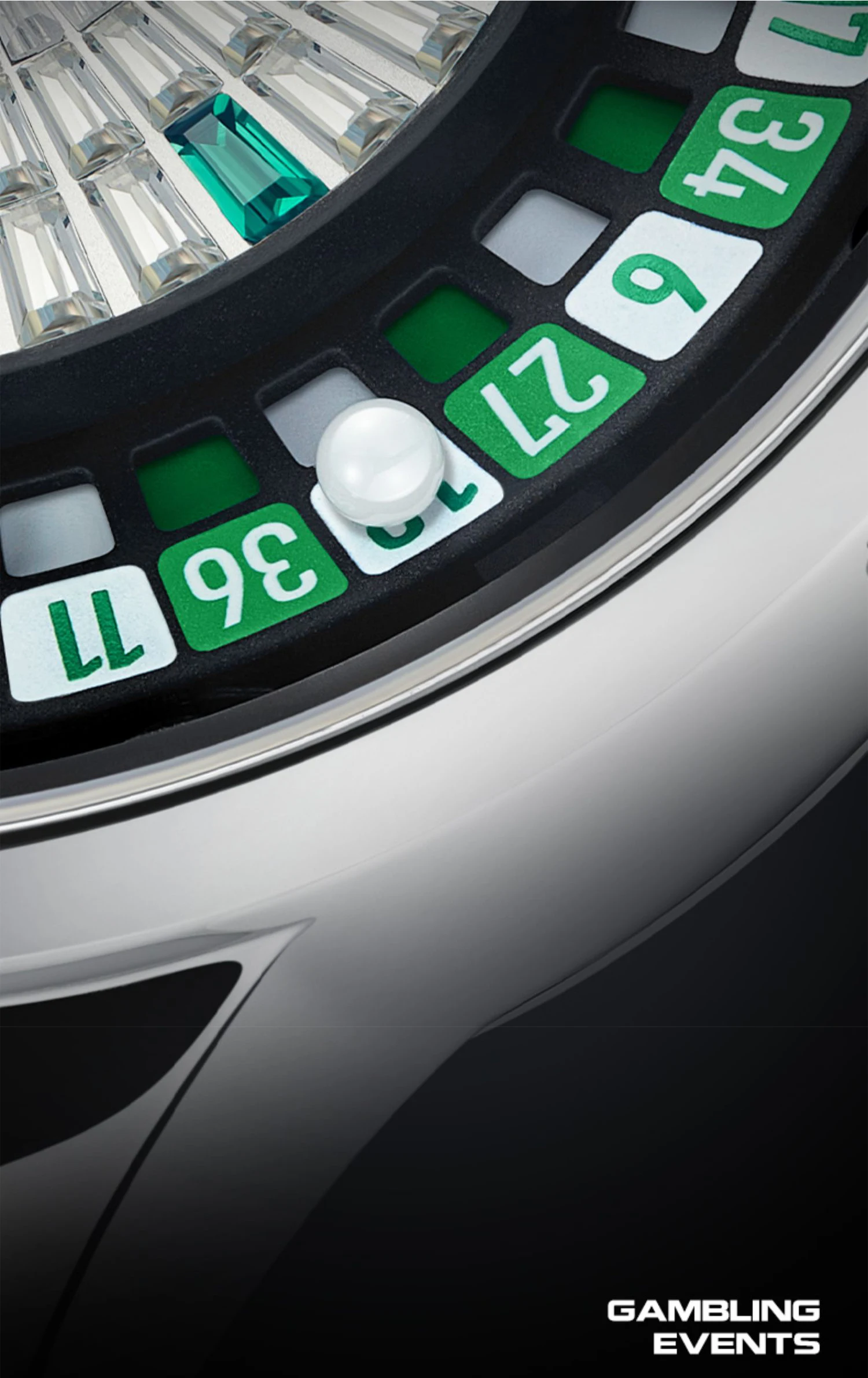 BONEST GATTI ساعة أوتوماتيكية للرجال 43 مللي متر ساعة يد ميكانيكية فاخرة لعبة الروليت الهاتفي الياقوت الزجاج مضيئة الزركون الهاتفي