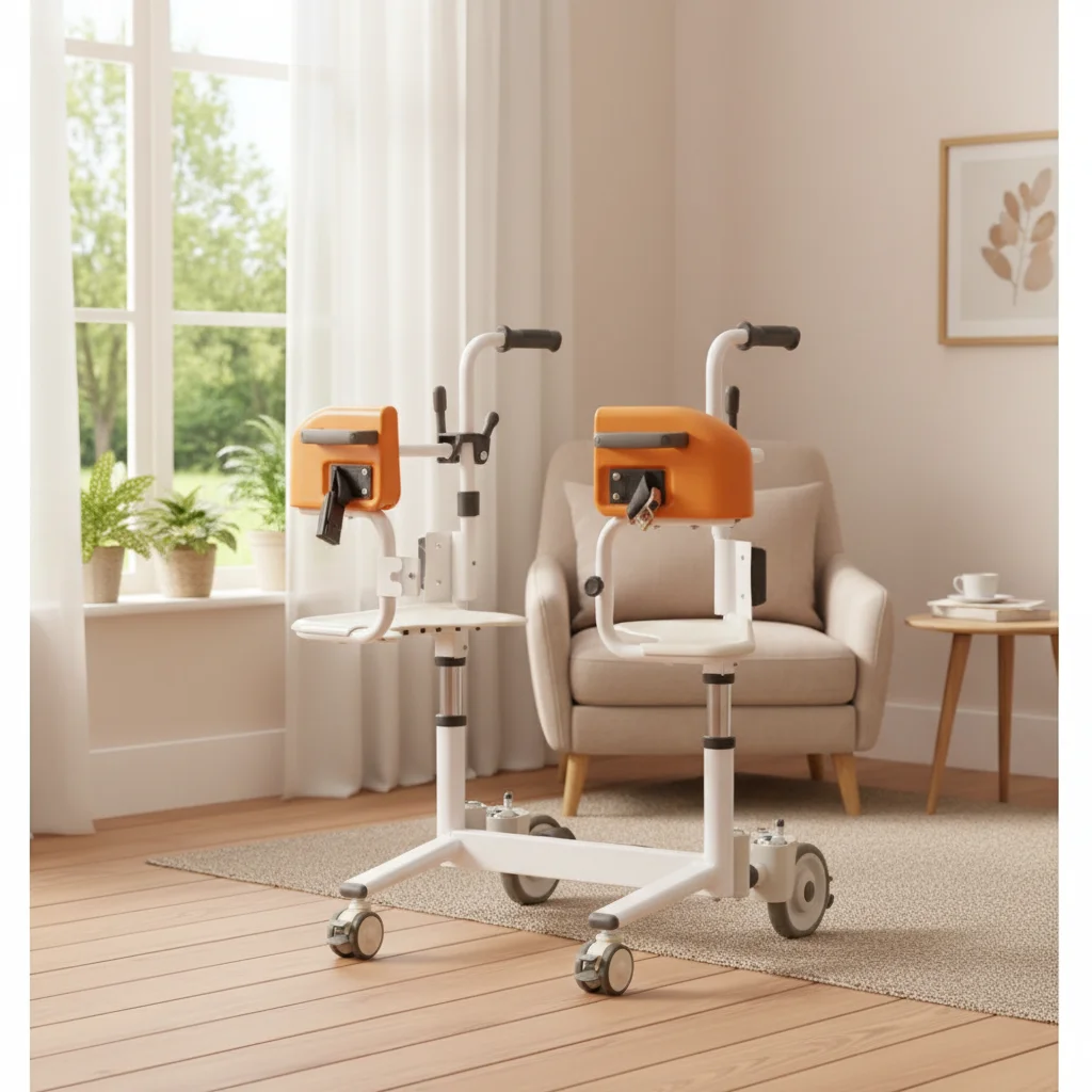 Removable Bucket Toilet Lift Chair Patient Commode Chair for Elderly Adults for Hospitals