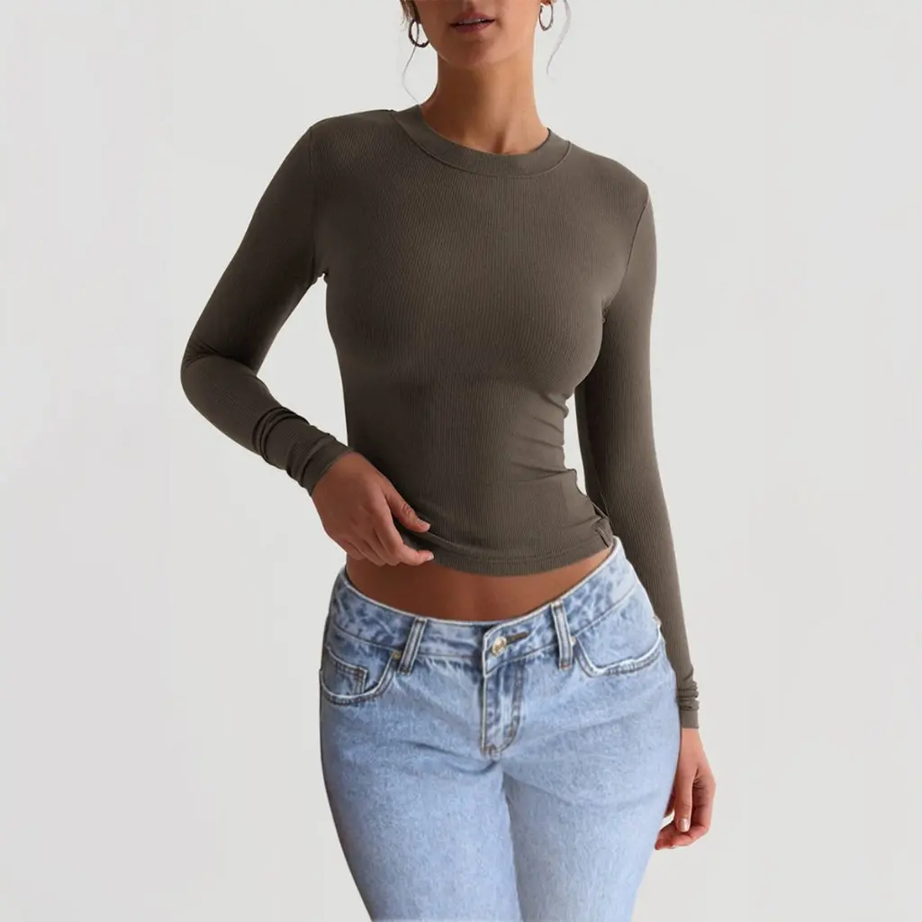 

Y2K Women's Slim Long Sleeve Jacket Autumn Winter Temperament Europe And US Independent Station