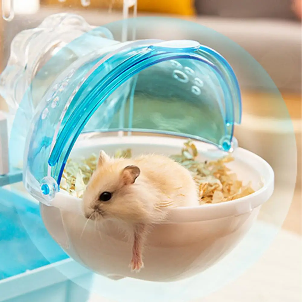 Premium Hamster Toilet  Better Cleaning Larger Size Small Animal Toilet  Hamster Bathtub Rodent Bathroom