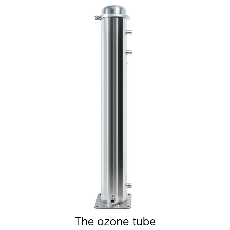 120g/h industrial water cooled ozone generators tubes with power supply for water treatment