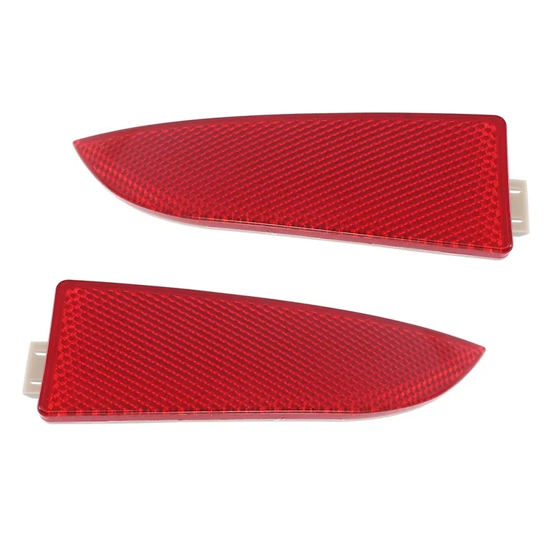 Red Bumper Reflectors Reflector Reflective Sticker for For Bmw x3 e83  63147162217 63147162218