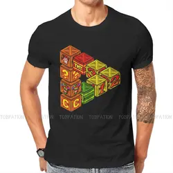 Mysterious Crates Fashion TShirts Crash Bandicoot Game Men Graphic Fabric Streetwear T Shirt Round Neck Big Size