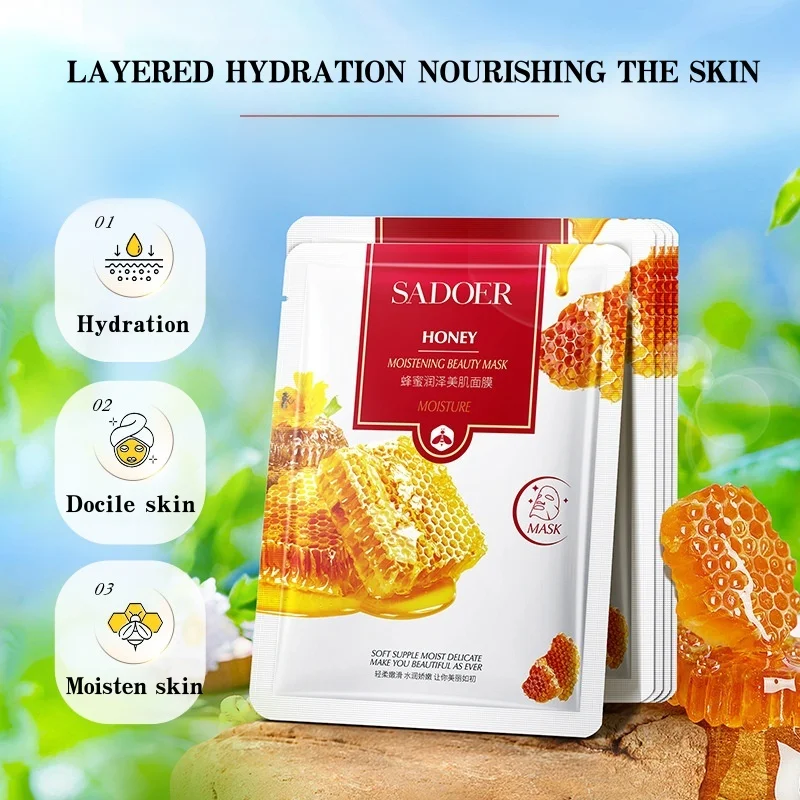 Shoney Mask Is Made with a Lightweight and Soft Film Cloth That Adheres Tightly to the Skin, Hydrates and Moisturizes, and Helps Improve Dryness, Dehydration, and Roughness, Leaving Skin Moisturized, Tender, and Beautiful, and Exuding a Radiant Glow.