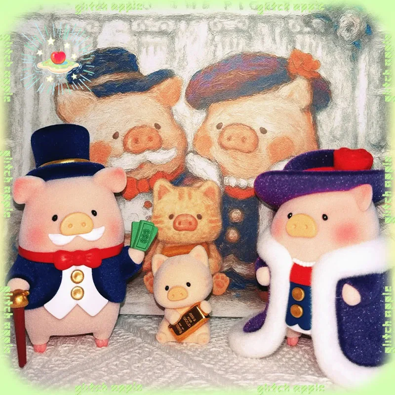 

LuLu the piggy moonlight romance series figures lovely Statue Decoration room pendants collectible model doll toys gift for girl