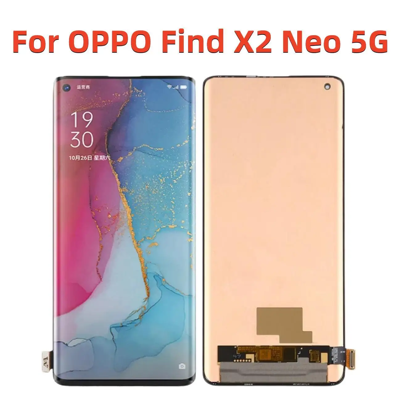 

6.5" Original Amoled For OPPO Find X2 Neo 5G CPH2009 LCD Display Touch Screen Replacement Digitizer Assembly