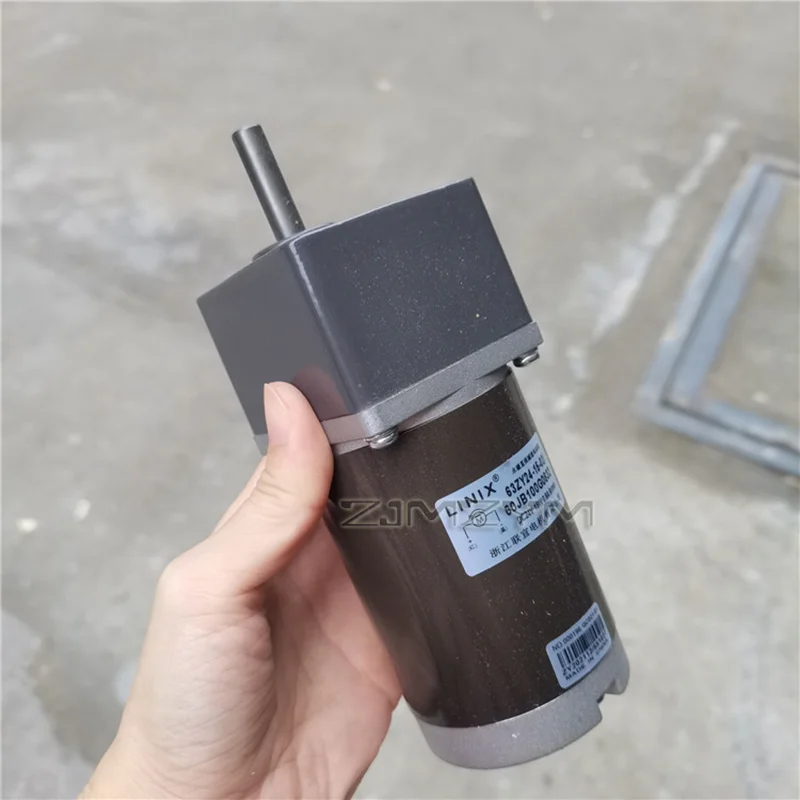 

Permanent Magnet DC Reduction Motor 63ZY24-15/60JB100G0832 DC 24V 15W Luxury Dining Table Motor