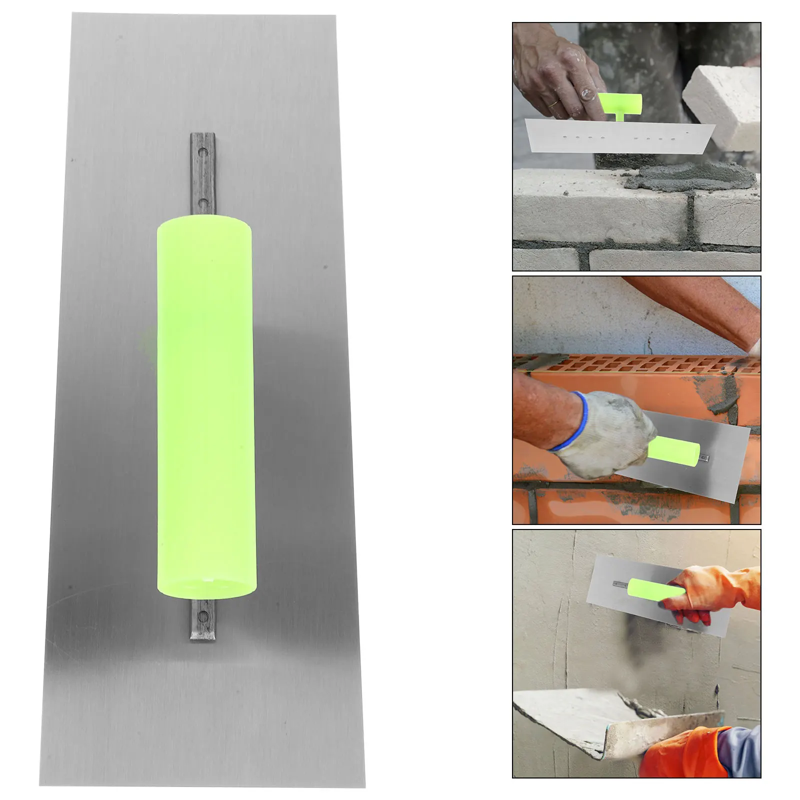 

Durable Plastering Trowel with Plastic Handle Portable Drywall Smoothing Tool for Wallboard Cement Finishing Plastering Trowel