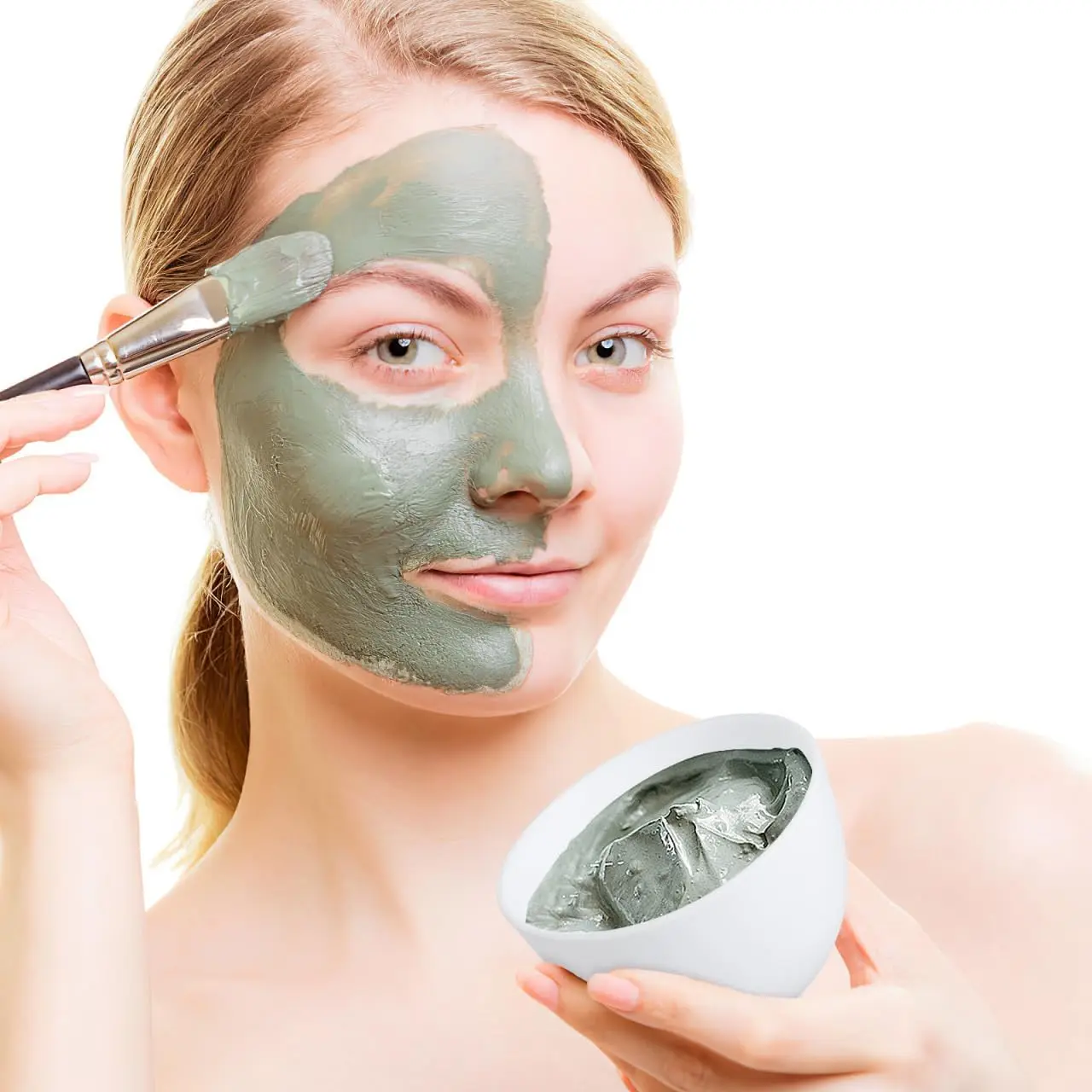 3pcs/set Silicone Bowls White Face Mask Mixing Bowl Set For Facial Mask Diy Mud Hair Oil Application Esthetician Mask Bowls view 3