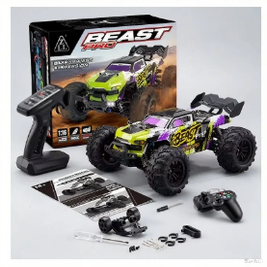SG116MAX/SG116PRO 1:16 40/80 km/h 4WD Rc Auto High Drift Speed LED Scheinwerfer Auto Spielzeug