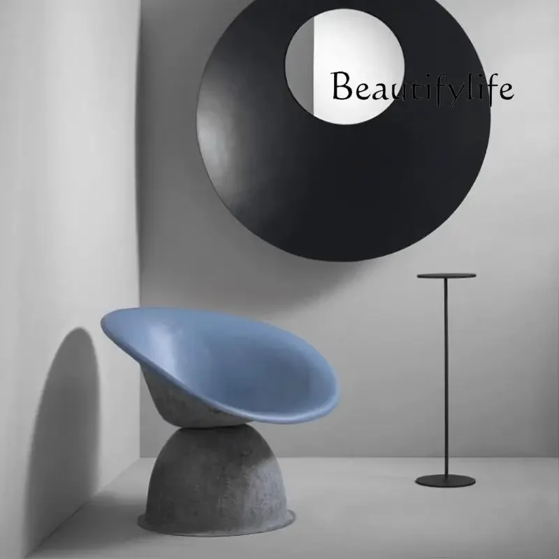 A44 Nordic creative sofa chair art fiberglass simple Italian modern old single fashion high-end