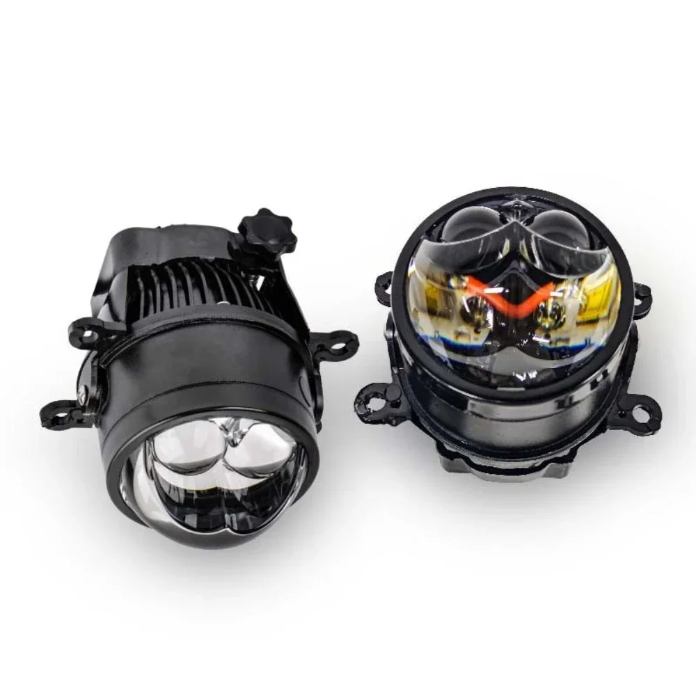 

High Low Beam LED 3 inch bi led laser fog light projector lens for Better Road Visibility