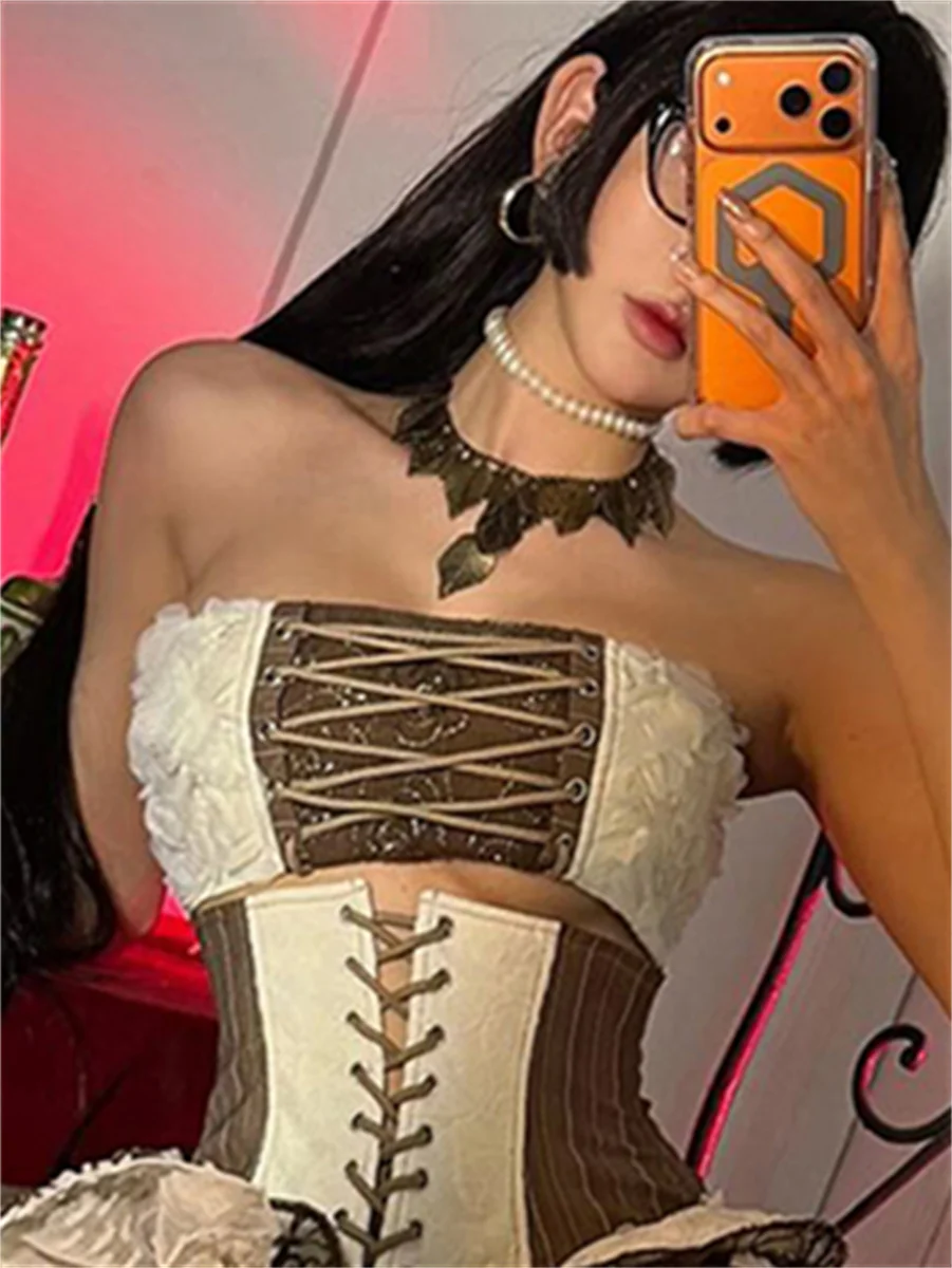 Nibber الجوف Ruched تانك القمم المرأة المشارب Shiring هوتي الاتجاه البريدي المرقعة أكمام نحيل منتصف الليل نادي الحفلات سترات #4