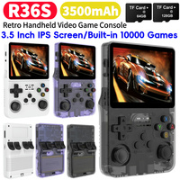 R36S Retro Handheld Video Game Console 3.5Inch IPS Screen Built in 10000 Games Portable Pocket Video Player For PS1/N64/SFC/MAME