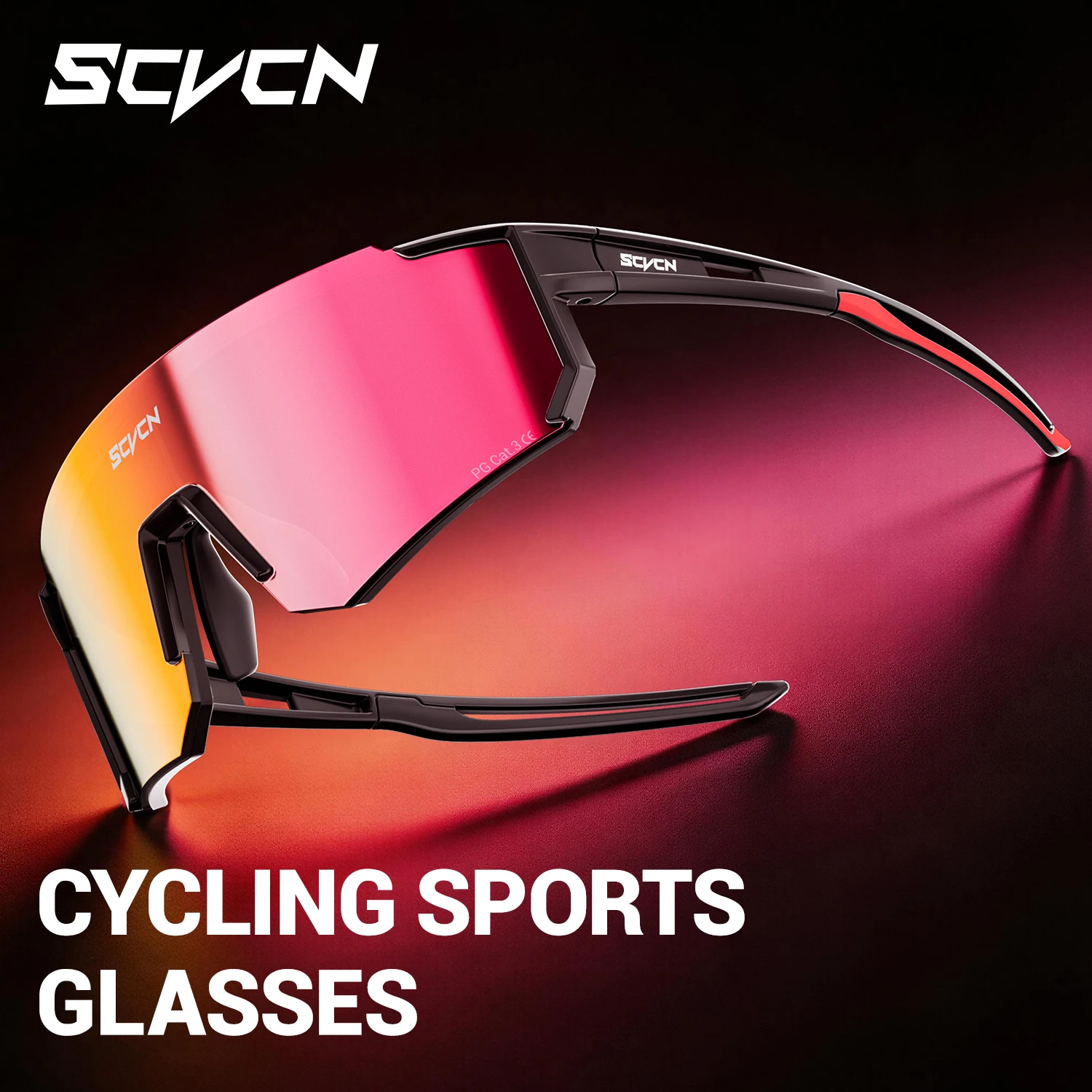 Mountain Biking Goggles - SCVCN Gepolariseerde Modezonnebrillen voor Mannen en