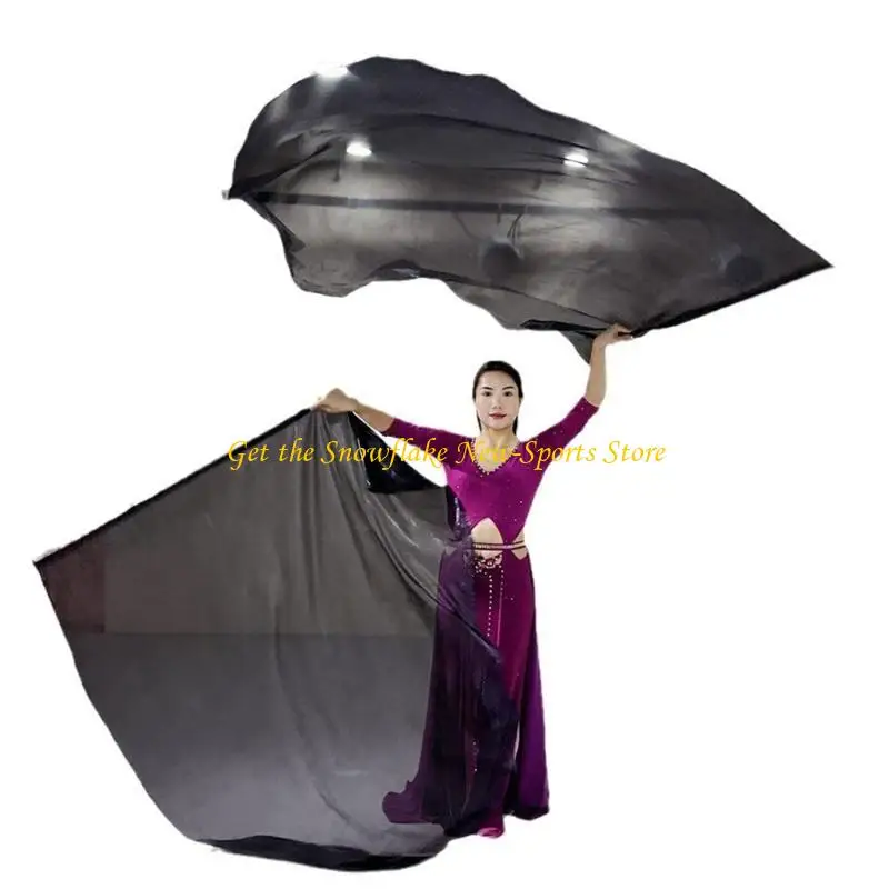 E56D 2Pcs Church Worship Flags Praise Dance Worship Flags with Scalable Rod