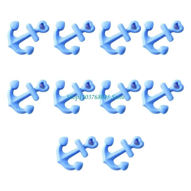 R53F 10Pcs Resins Sea Creature  for Creative DIY and Home Decoration Projects