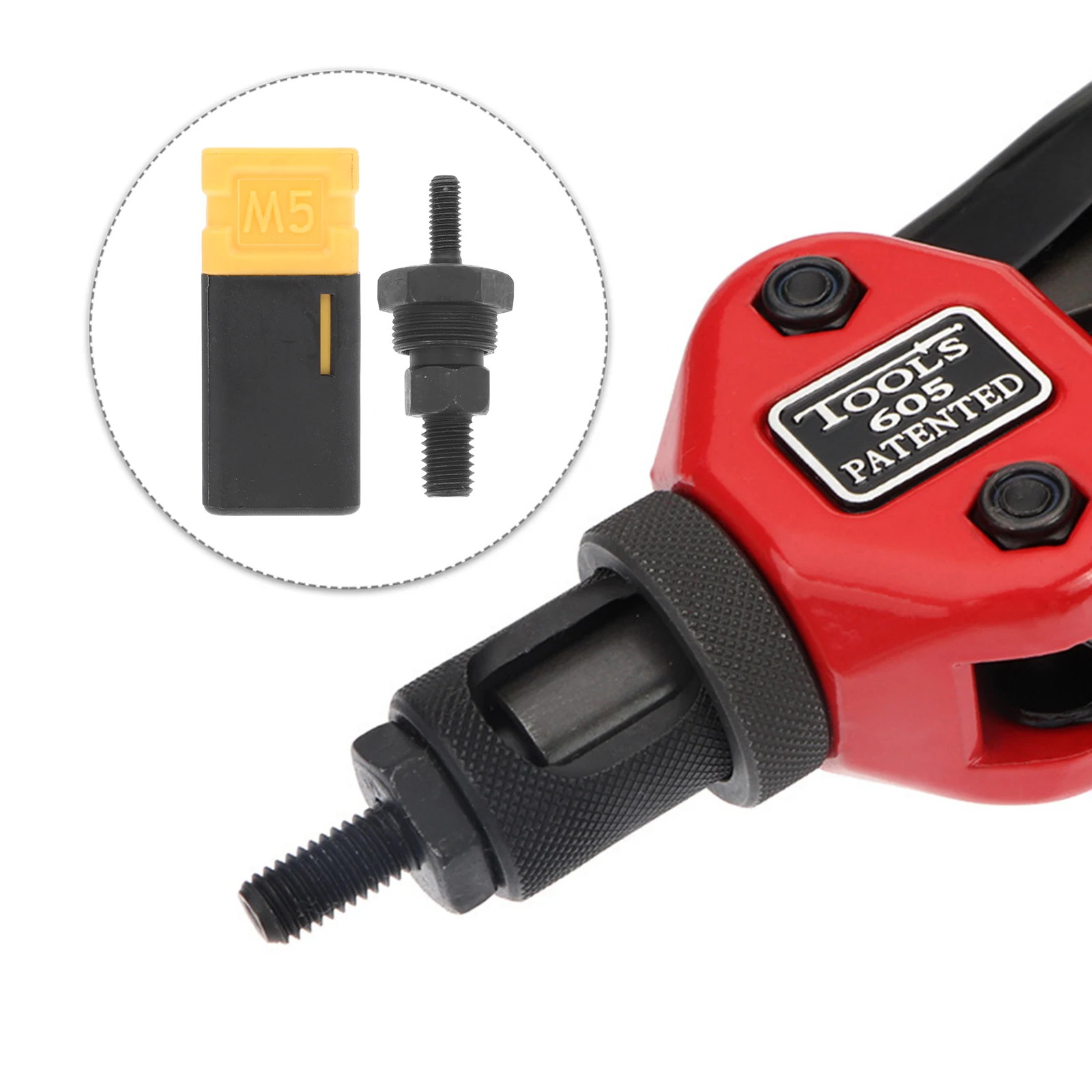 

Mandrel Nose Piece Professional Nut Tool Replacement Spare Part For Rivet Gun Durable Steel Ergonomic Design Easy Use Rivet Nut