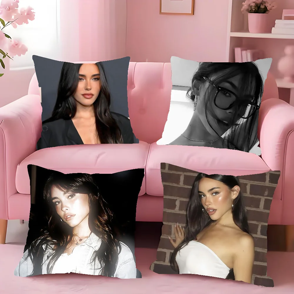 Singer Madison Beer Pillow Case Cover Square Sofa With Pillow Case For Home Use