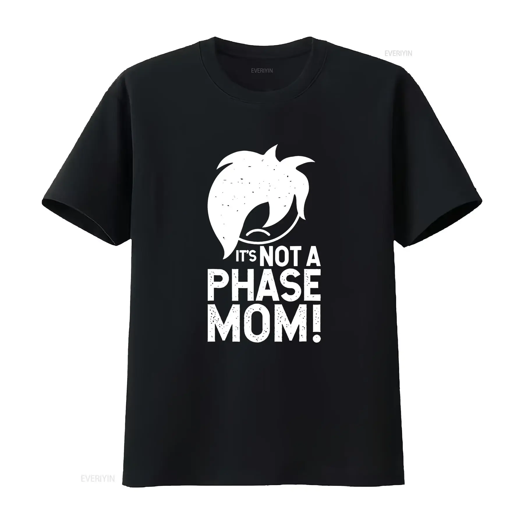 It s Not a Phase Mom Alt Emo Clothes for Men Boys T Shirt vintage Washed Stretched homme Casual Top Everyday Wear vintage
