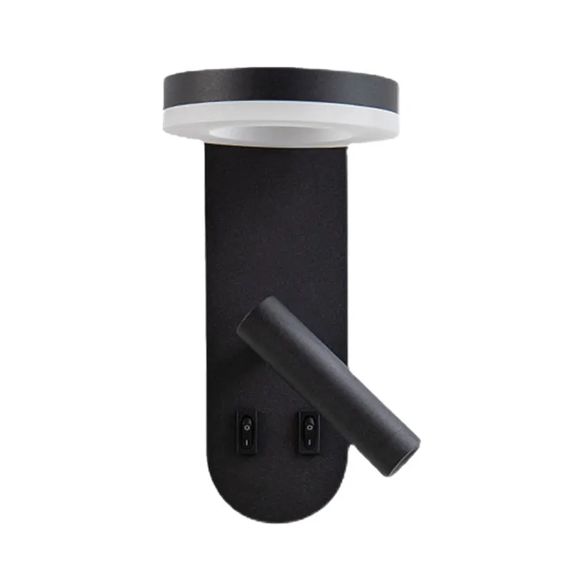 

Bedroom Bedside With Switch, Rotatable Spotlight, Modern, Simple, Creative, Personalized Wall Lamp