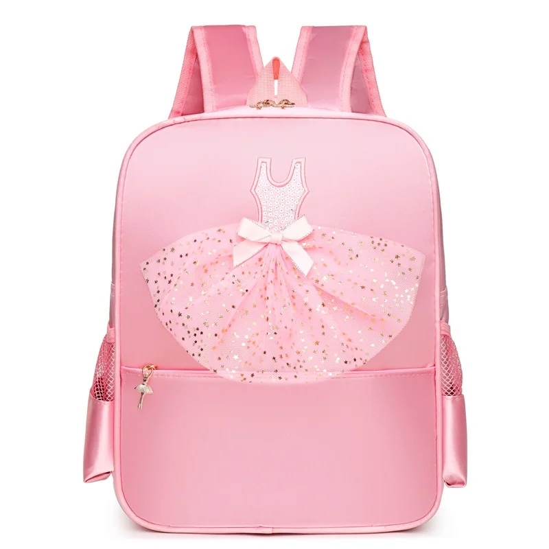 Bolsa de dança de celebridade personalizada, nova mochila de dança de ombro infantil, mochila de balé, bolsa de dança de princesa para meninas