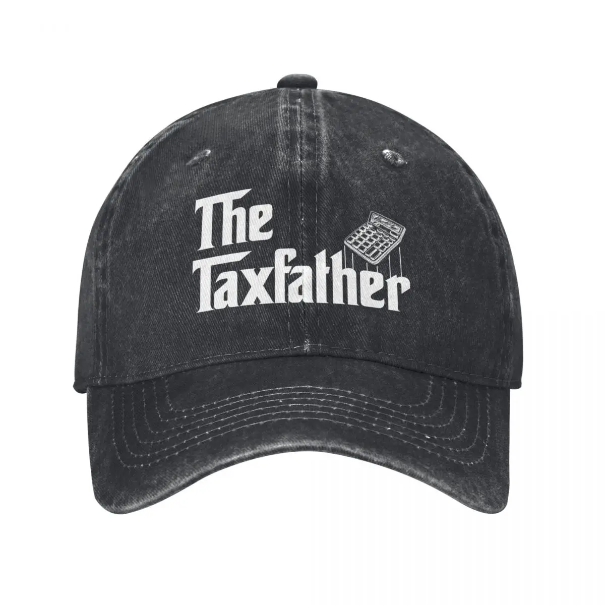 The TaxFather: Accounting Gift Funny Accountant Tax Father Baseball Cap Hat Beach Fishing cap For Women 2024 Men's