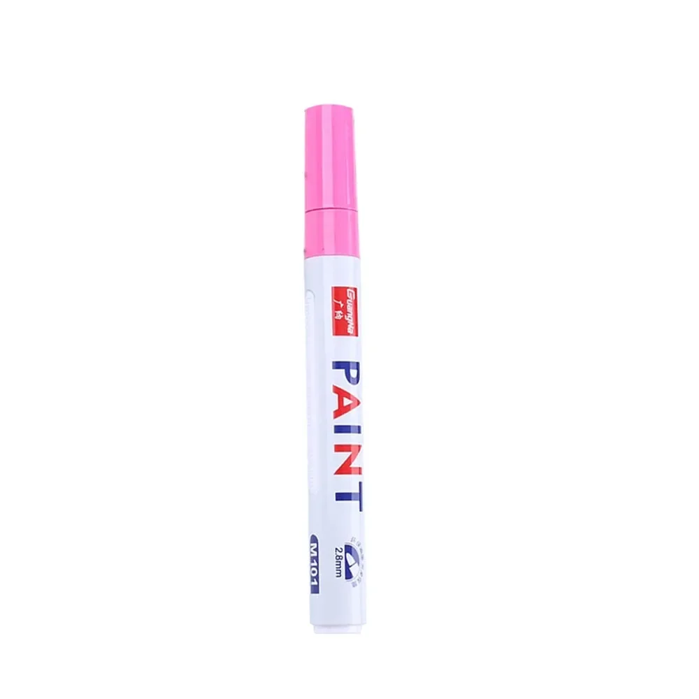Autolack Stift Wasserdicht Auto Rad Reifen Fettige Malerei Mark Stift Auto Gummi Reifen Lauffläche CD Metall Permanent Farbe Marker