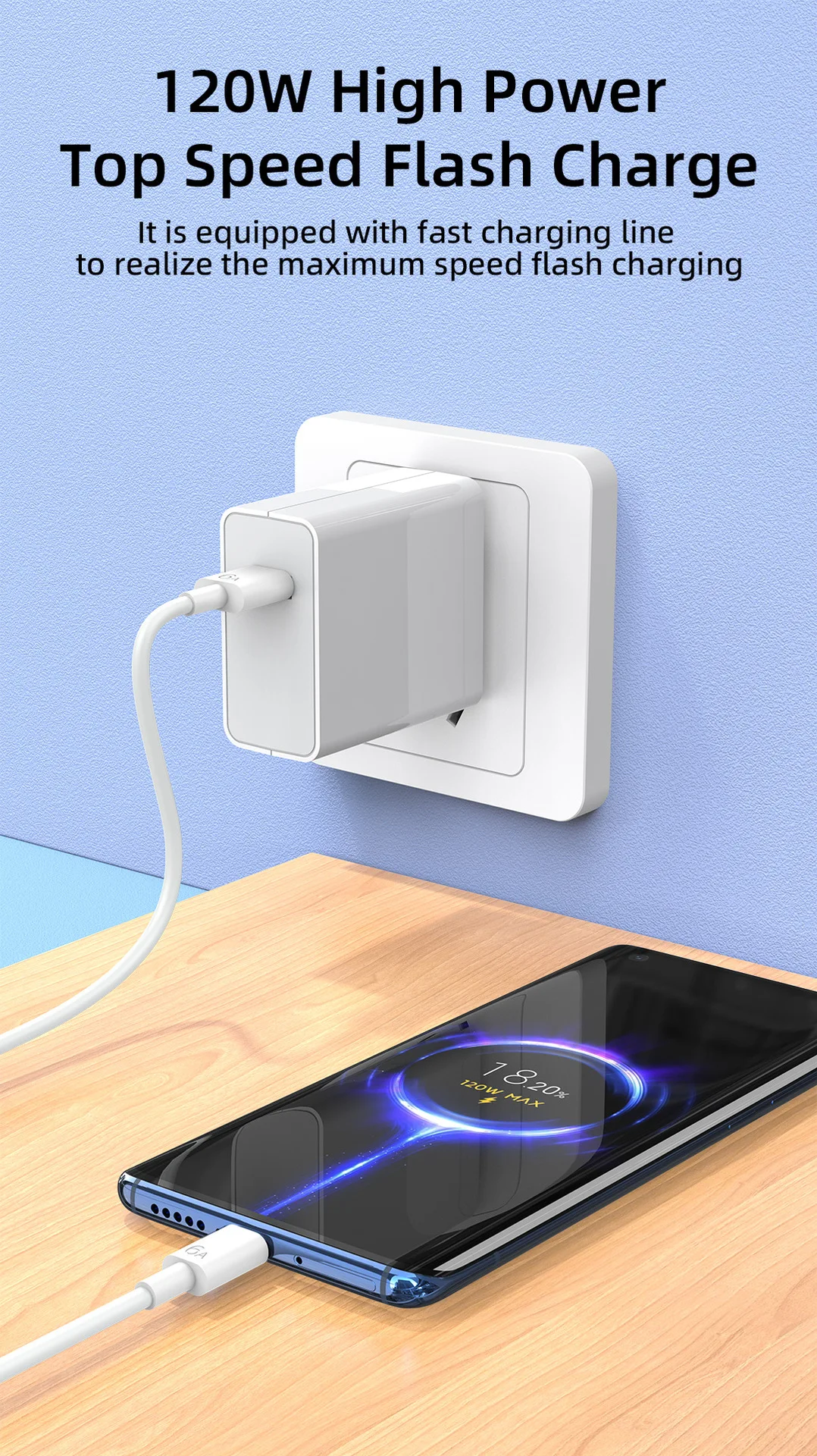 120W Fast USB Charger for Xiaomi 11 12 13 14 Redmi Note 11T 12 12T 13 14 Pro POCO F4 F5 X4 X5 X6 Type C Turbo Charging 6A Cable