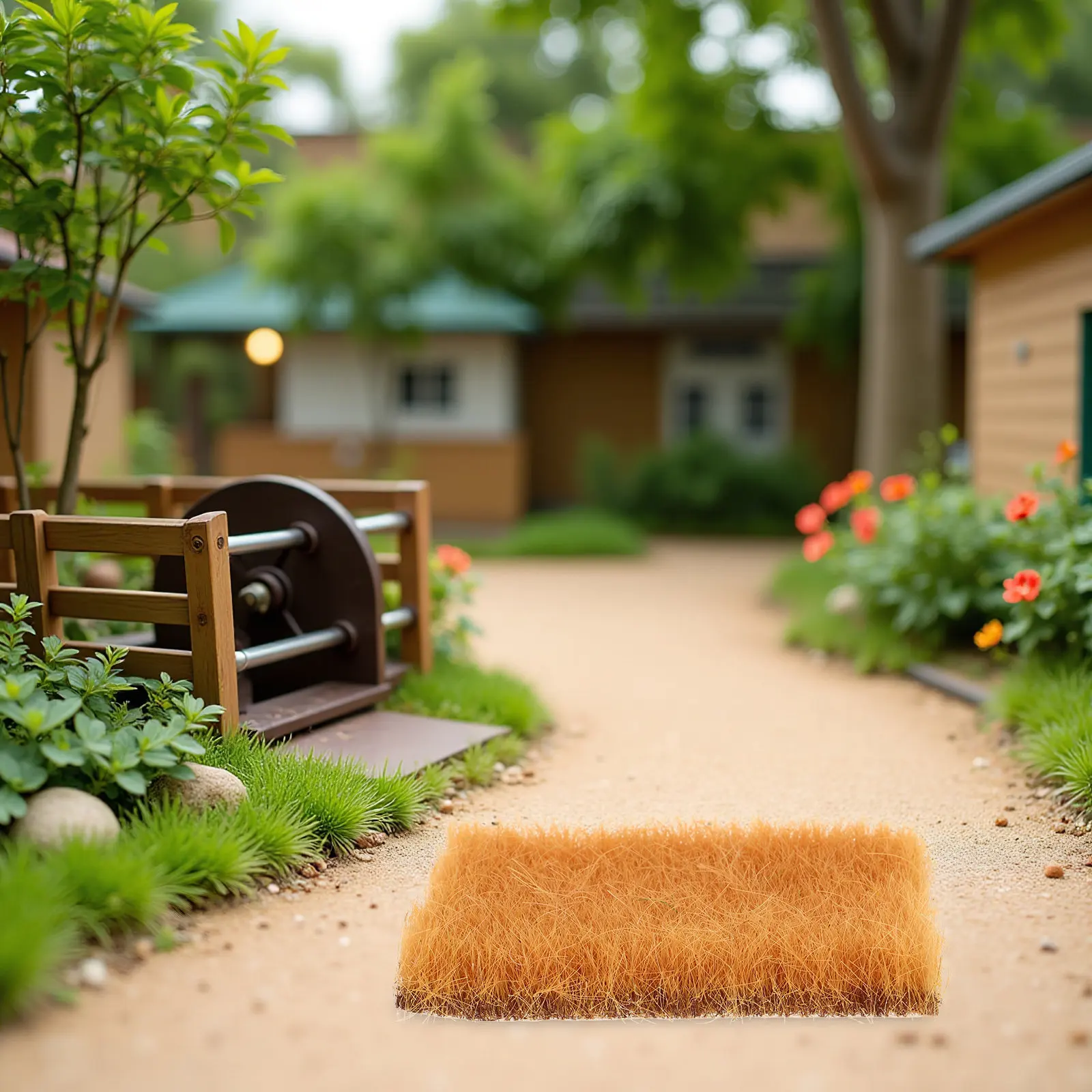 Miniature Artificial Grass Clusters Natural Texture Nylon Static Grass Turf for DIY Train Layout Railway Scenery Mini Landscape