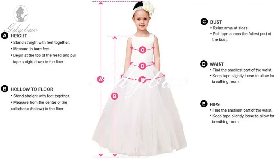 결혼식 파티를위한 꽃의 소녀 드레스 아플리케 비즈 꽃 공주 생일 미인 대회 로브 드 데모아젤 결혼식 행사