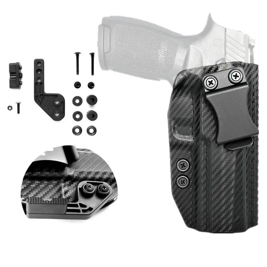 kydex Internal Holster For Sig Sauer P320 M17 Full Size 9mm Mag Magazine Holder Metal Clip Flap Claw Accessories