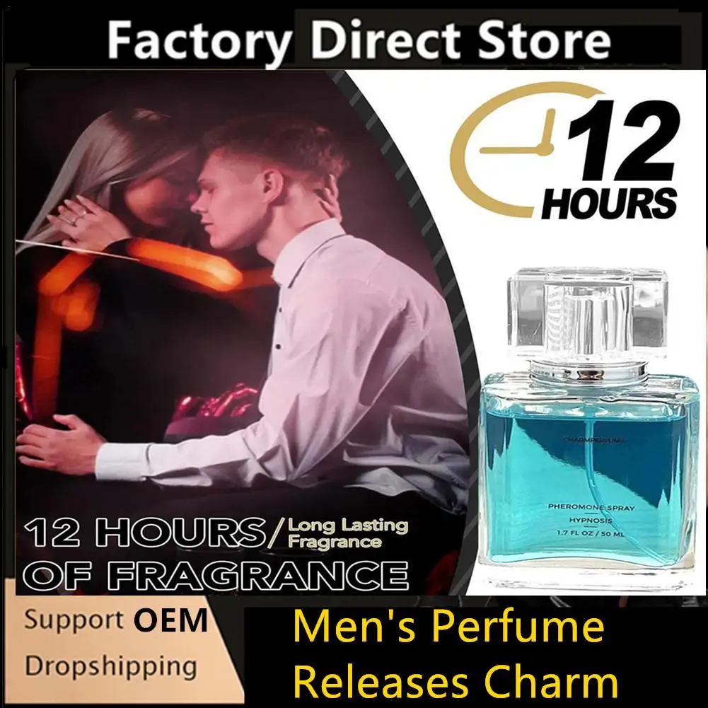 

Charm Toilette For Men (Pheromone-Infused) - Hypnosis Cologne Fragrances For Men 50ml