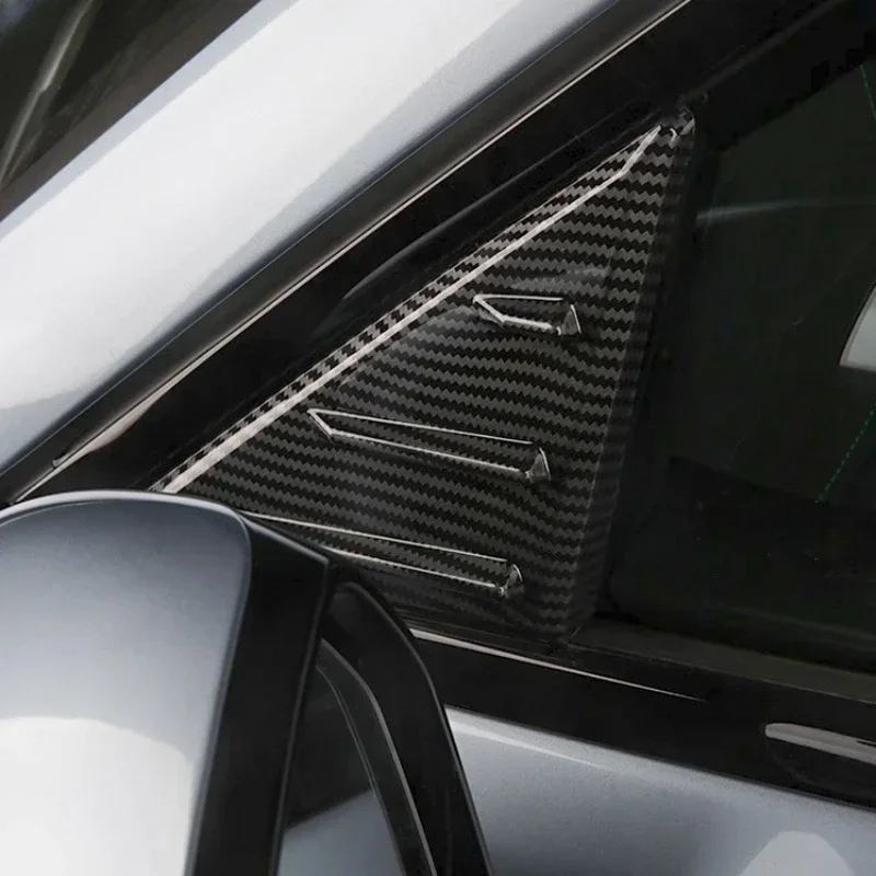 Autocollants de couverture de cadre décoratif pour becquet de pilier ZEEKR 001 A, accessoires de Modification de style de voiture