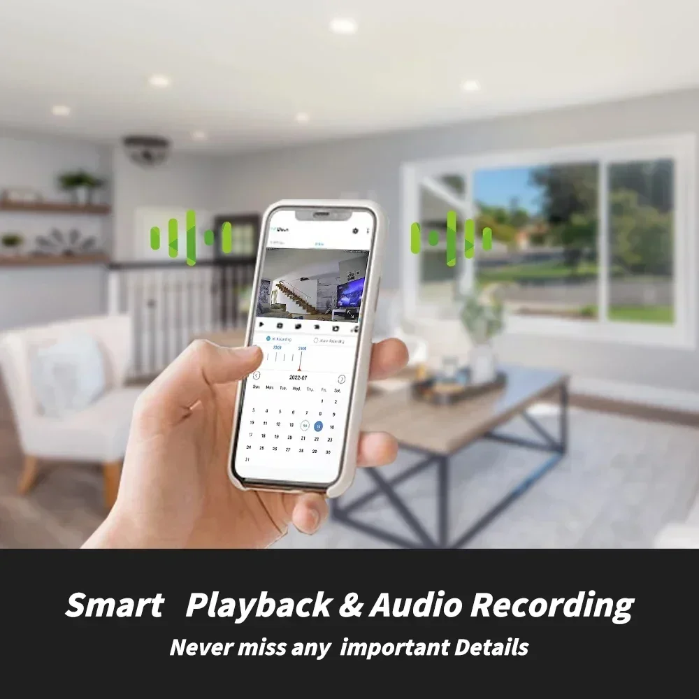 HJT 4K 8MP IP Camera 4G SIM Card WIFI Camera Two Way Audio SO-NY IMX415 Security Surveillance AI Smart Alarm ONVIF System CamHi