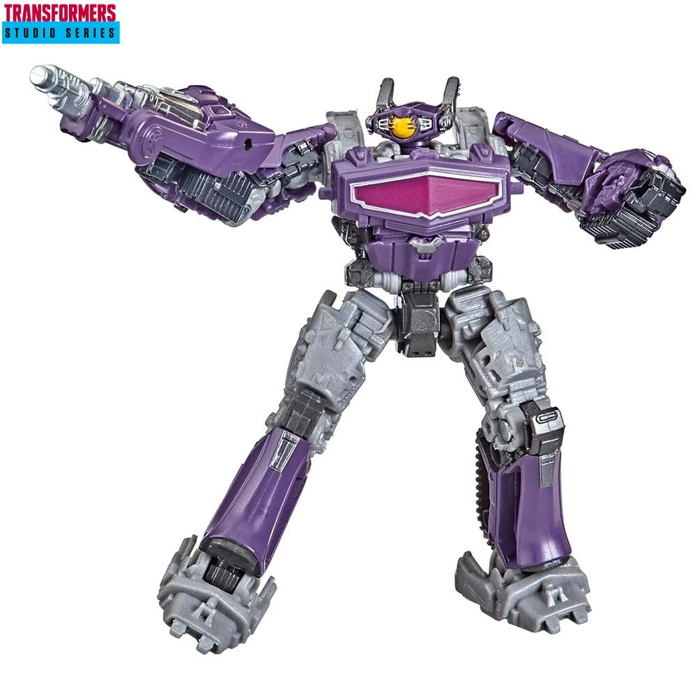 Transformers Toys Studio Series Core Class Bumblebee Shockwave Action Figure - maiores de 8 anos, 3,5 polegadas