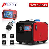 HCalory 5-8KW 12V Car Parking Heater Diesels Air All in 1 LCD Thermostat for Car Truck SUV Bus RV Boats