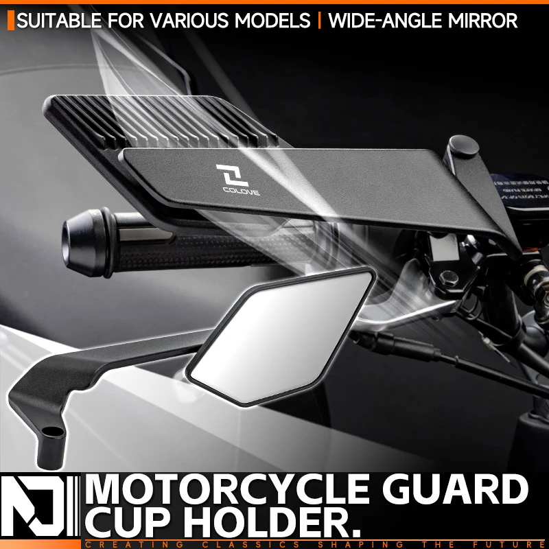Rotation Adjustable Motorcycle Side Rearview Mirrors For KOVE COLOVE 800X 800 X 525X 450RR Montana XR5 Accessories