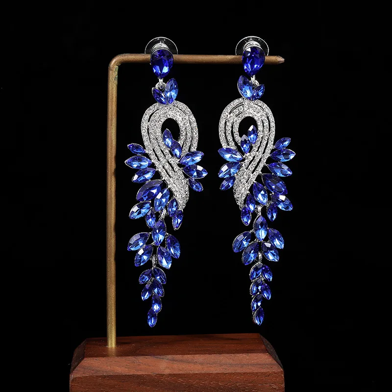 Vintage Earrings Phoenix Pattern Fashion New Year Earrings