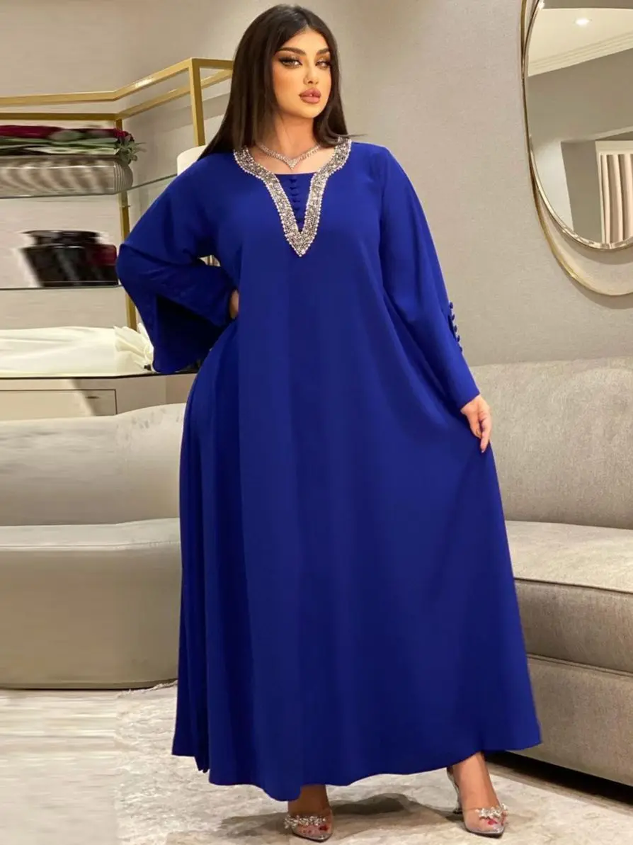 

Dubai Abaya, Traditional Arabic Dresses for Women, Saudi Kuwaiti Jalabiya Evening Party, Muslim Fashion, Morocco Kaftan, Ramadan