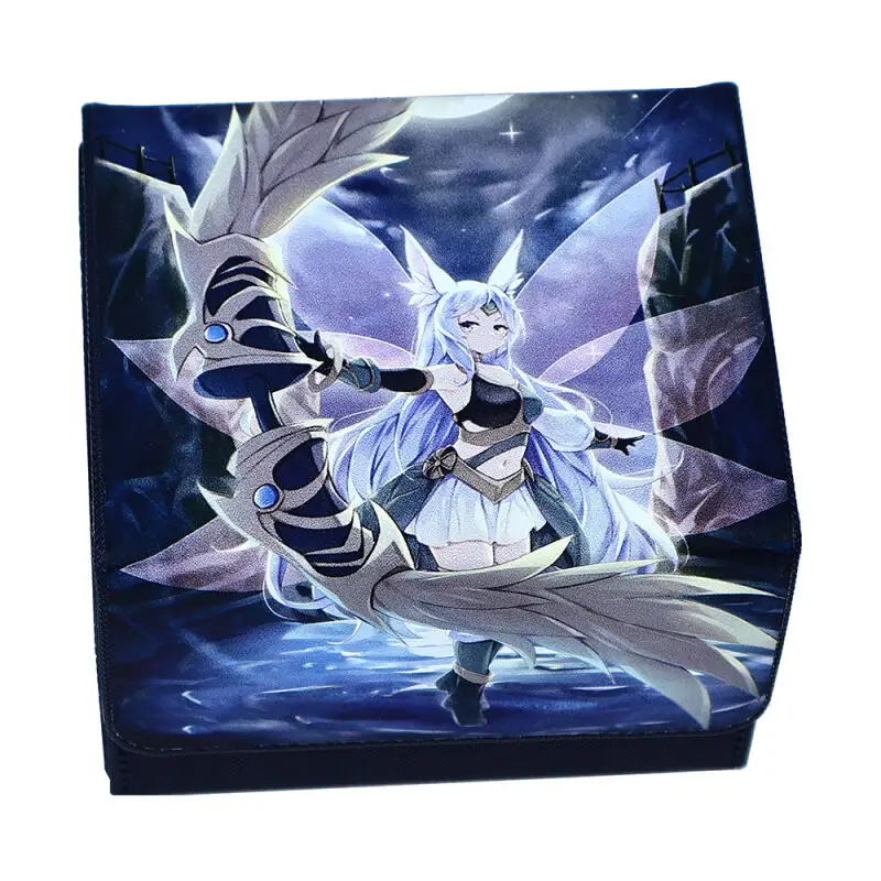 

Ю-Ги-О! Коробка для карт Apollousa, Bow of the Goddess, DIY, большая вместимость, кожаная, утолщенная, для хранения коллекционных карт по аниме и играм