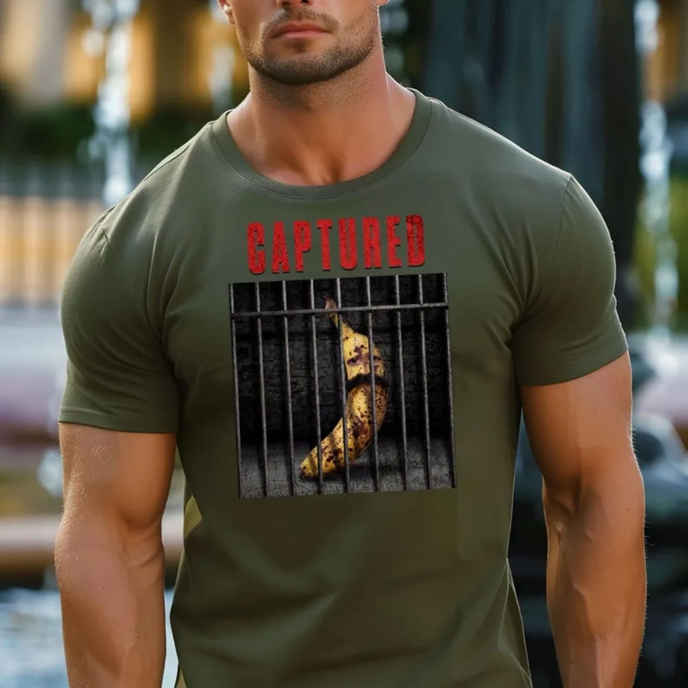 Venezuela T-shirt Captured Venezuela Meme Shirt Funny Venezuelans Men Women Tshirt Unique Design Printed Tee Fashion Streetwear